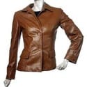 Women's fancy leather jacket